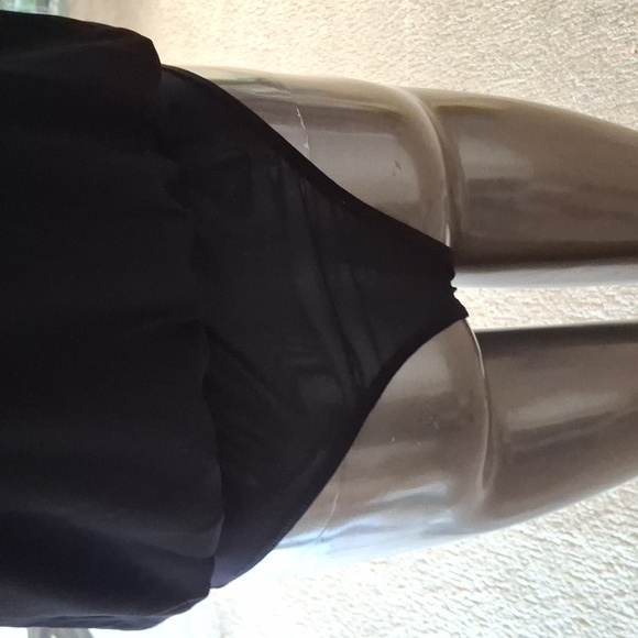 Vintage runway stretch crystline trimmed knit body suit - Picture 4 of 5